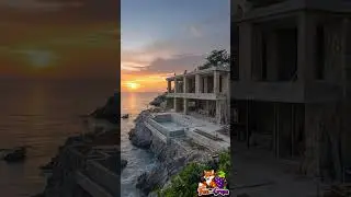 Building a Cliffside House by the Sea | Timelapse