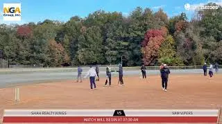 Shah Realty Kings vs VAM Vipers | West End Challenger 2025(League Matches) | Live - Henrico spms