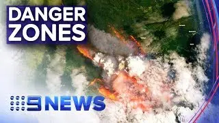 How NSW fires are forecast to spread | Nine News Australia
