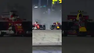 F1's First Wet Night Race: Ferrari Chaos at Singapore GP 2017#f1#ferrari #redbullracing#verstappen