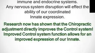 Neurologically Based Chiropractic Where Neuroscience and Innate meet
