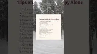How to be happy alone: tips from a therapist