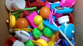 7Minutes Satisfying With Unboxing Hello Kitty Kitchen Set, Cutee Tiny Mini ASMR&lrm;.;..