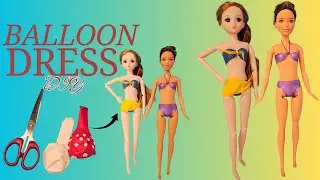 Barbie Swimsuit Made from Balloons &ndash; DIY Doll Clothes