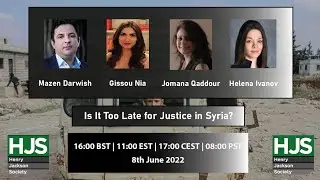 'Is It Too Late for Justice in Syria?'