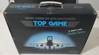 Top Game Cce Completo com Caixa + 2 Jogos + 2 Controles