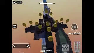 getting rid of that scum plane in build a tank or something