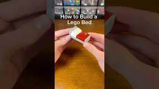 How to Build a Lego Bed #lego #legotutorial #legoaddict #legoshorts #legofurniture #legoshort #legos
