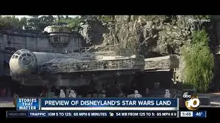 Preview of Disneyland's Star Wars Land