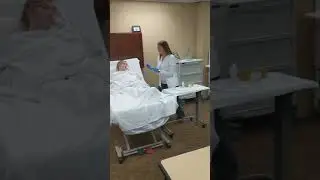 Tennessee Nursing Assistant Skill #17 - Mouth Care Comatose Resident Erin Pulaski at AdamsPlace