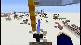 Minecraft: Vertical Item Transport Using Slime Blocks