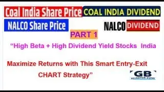 PART2 | HIGH BETA | HIGH DIVIDEND YIELD #profitabletrading #strategies #nalcoshare #coalindiashare