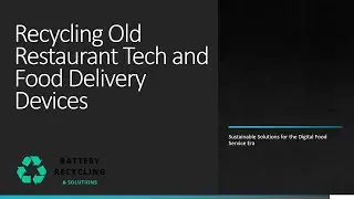 Recycling Old Restaurant Tech & Equipment | POS, KDS, Tablets & Smart Appliances