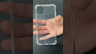 Anti-Fall Transparent Clear Soft TPU Phone Case - Shockproof Back Cover - iPhone Pro #shorts