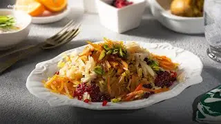 Shirin Polo: Safranreis mit kandiertem Orangenzauber 🍊