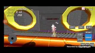 Jogando de hyper Sonic srb2