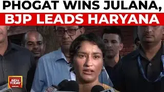 Vinesh Phogat Triumphs in Julana, Congress Faces Setback In Haryana