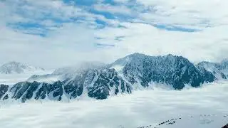 10 Hours of Relaxing Views - Alaskan Mountain Range with Ambient Sounds
