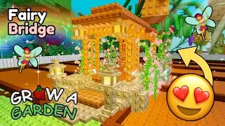 I BUILT THE MOST AESTHETIC FAIRY GARDEN IN GROW A GARDEN *TUTORIAL*