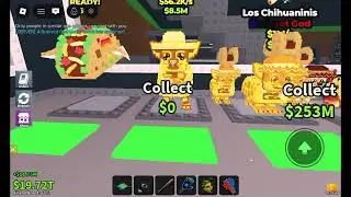 Opening a whole base of lucky blocks after admin abuse
