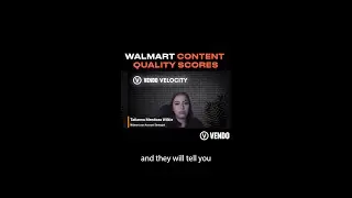 Walmart Content Quality Scores