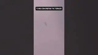 RARE COW FLYING IN #TORNADO