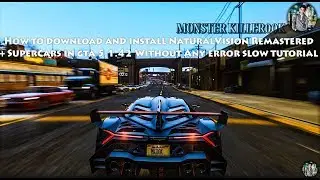 How to install NaturalVision Remastered + SuperCars in GTA 5 |1.42| without any error Slow Tutorial!