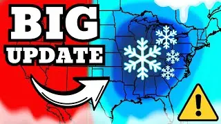 This Massive Winter Storm Just CHANGED Course - 72 Hour Forecast