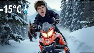 Racing trough BEAR INFESTED mountains!!