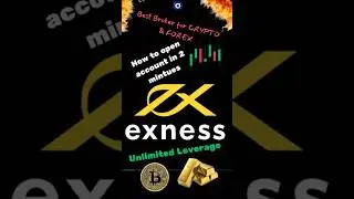 #exness  account open Guide in #hindi  | unlimited #leverage  #broker  for BTC & Gold #trading  🚀