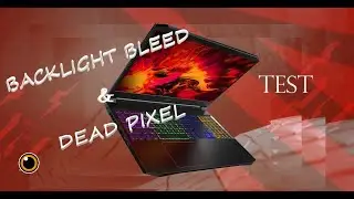 Acer Nitro 5 2020 Backlight Bleed & Dead pixel Check | Intel i5 10th gen  | Nvidia Gtx 1650ti