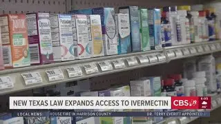 New Texas law allows over-the-counter sale of ivermectin
