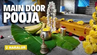 Main door Pooja ceremony | House Construction | Buildhood | Bangalore