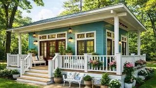 Tiny Vacation Rental Idea: Coastal Color Palette + Instant Curb Appeal