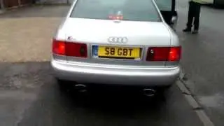 New Infinity Exhaust on my Audi S8