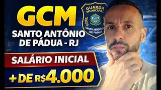 🚨Análise edital GCM Santo Antônio de Pádua - RJ  Direto ao Ponto