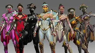 Kitana Modded New Skins And Colors