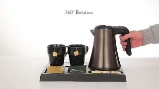 Honeyson electric kettle with tray set G-H1208