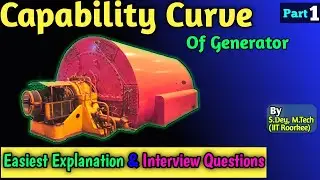 Capability Curve Of Generator - Simplest Explanation In Hindi (Part -1)