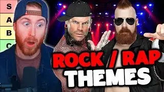 Ranking WWE THEME SONGS as ROCK & RAP SONGS