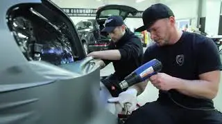 How To: Car Wrapping  with Heat Gun, Hot Air Gun