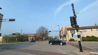 Driving thru Chilton, Calumet County. Wisconsin. Spring 4k Chevrolet Colorado