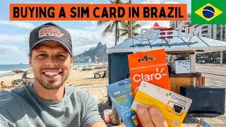 Buying a Prepaid Sim Card for Tourists in Brazil