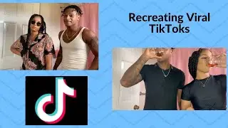 RECREATING VIRAL TIKTOK VIDEOS W/ MY BOYFRIEND(DRINKING)