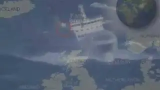 Smyril in storm