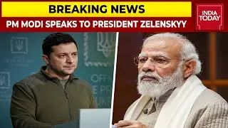 PM Modi Speaks To Ukraine President Zelenskyy, Appreciates Aid Extended By Ukraine In Evacuation