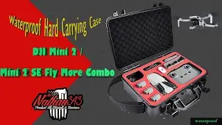 Tomat Waterproof Hard Carrying Case for DJI Mini 2  Mini 2