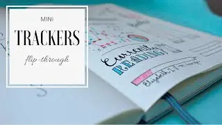 Mini Reading Trackers (FLIP-THROUGH) || Bullet Journaling for Book Lovers