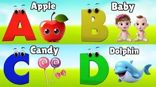 ABC Phonics Song - Toddler Learning Video Songs , A for Apple , Nursery Rhymes , Alphabet song