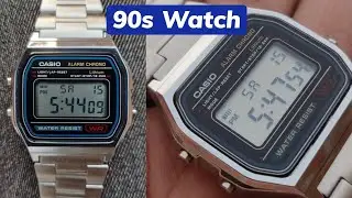 Casio A158W Unboxing & Overview | Casio Vintage Series Watch | 